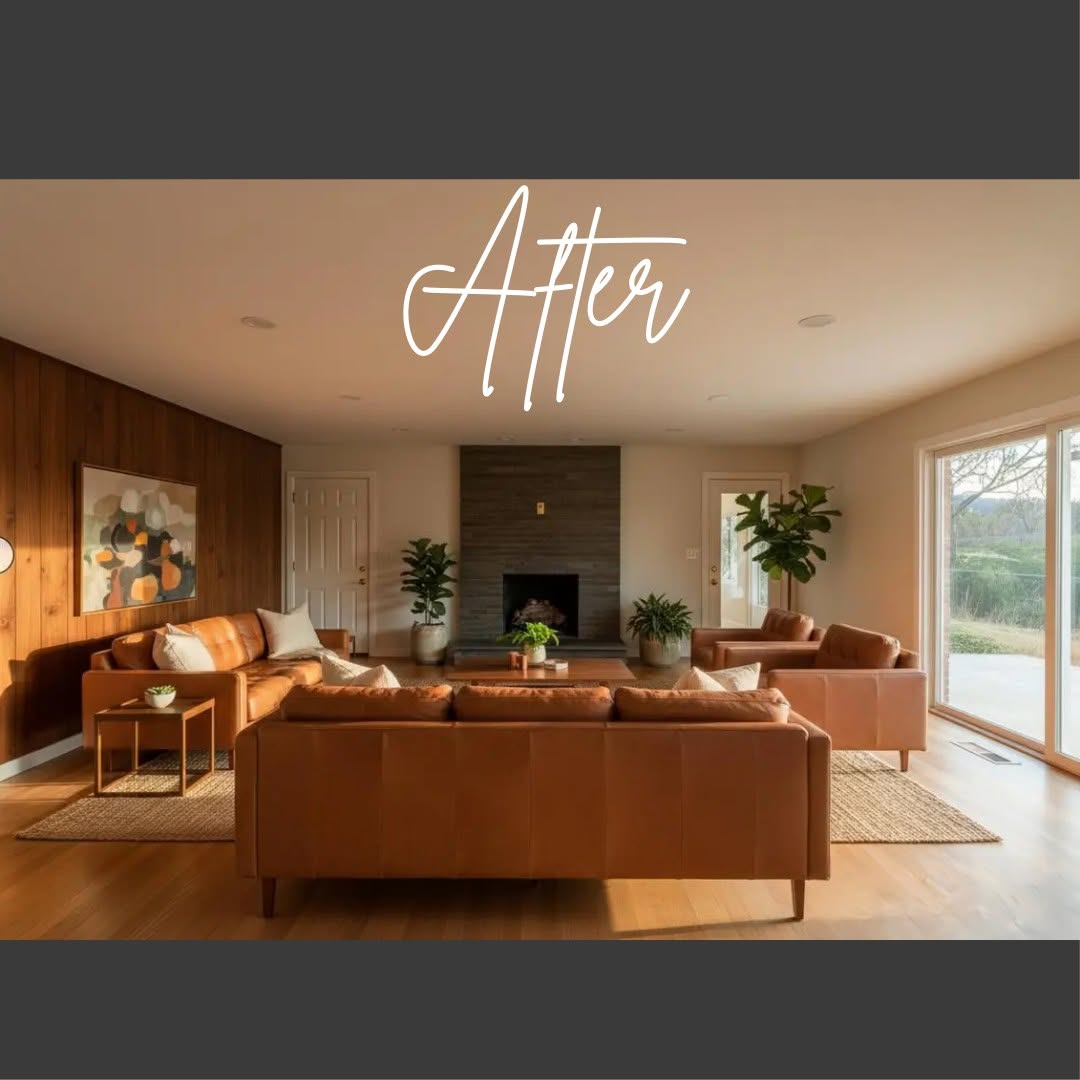 Living space after redesign