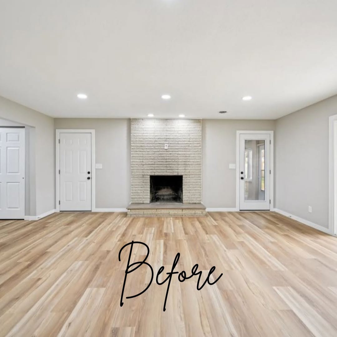 Living space before redesign